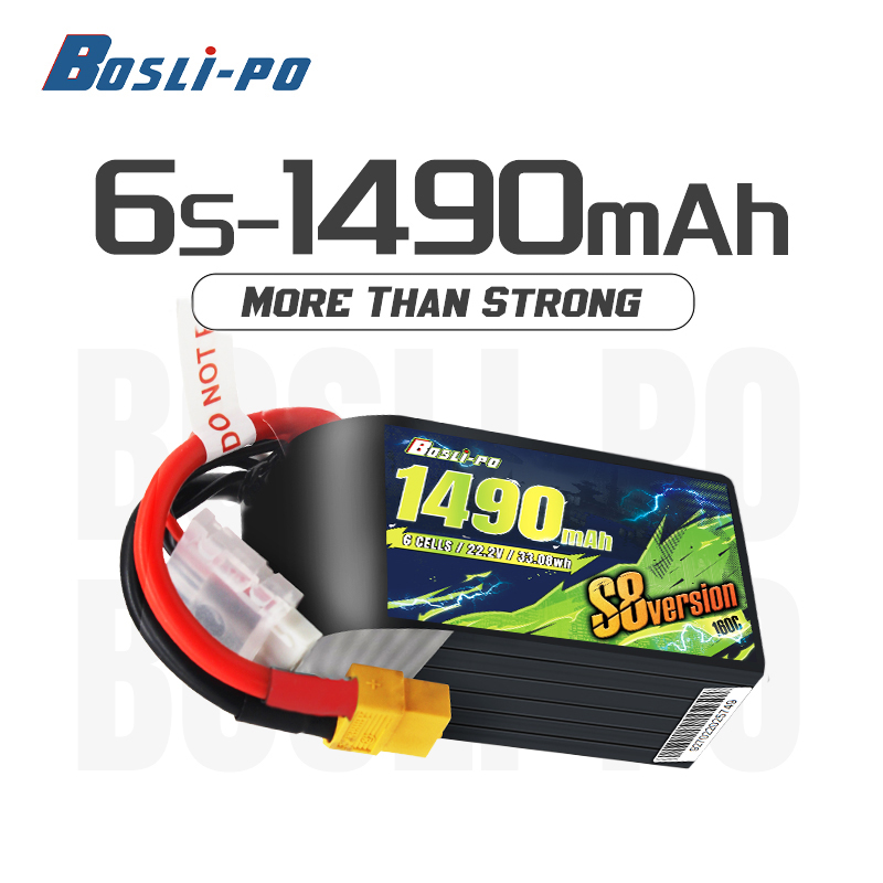 Drone Battery 6S - 새로운 S8 버전 FPV 배터리 1490mAh