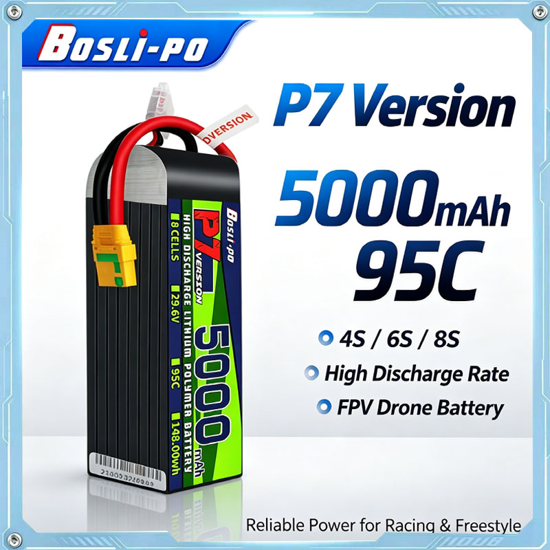 Drone Battery 6S - 보스리포 P7 버전 5000mAh 95C 리튬폴리머