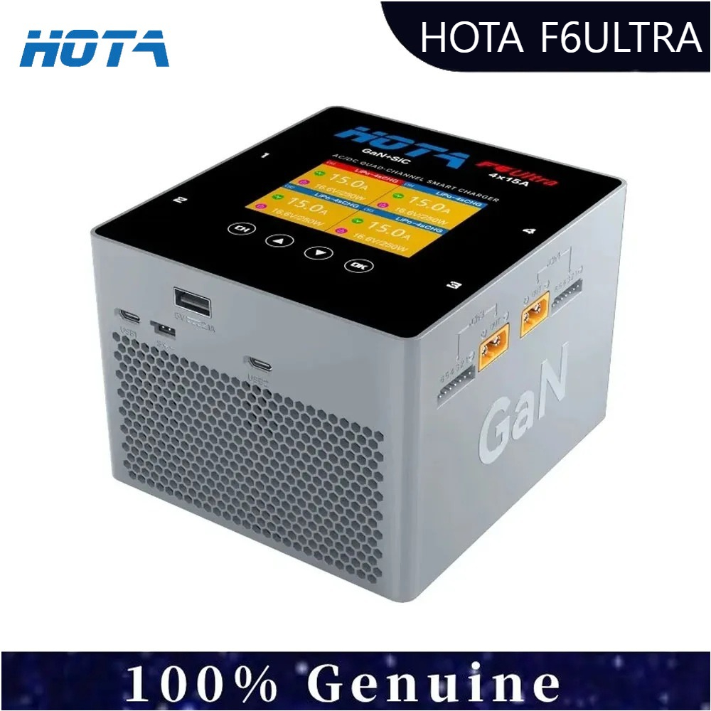 HOTA F6 울트라 4채널 스마트 충전기 1000W  - Drone Battery Smart 리뷰 및 가격