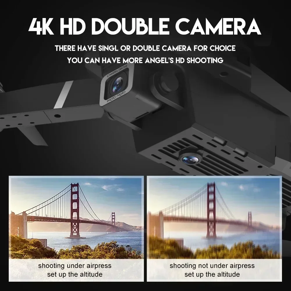 E88 프로 와이파이 FPV 드론, 광각 HD 4K 1 - Drone Battery Box 리뷰 및 가격