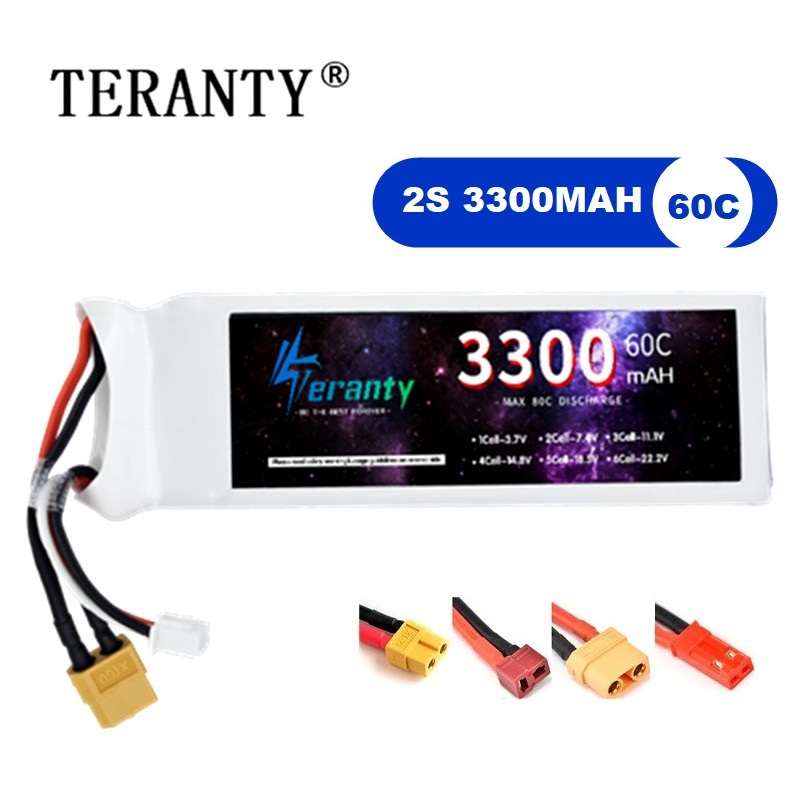 2S 7.4V LiPo 배터리 3300mAh 60C 자 - Drone Battery Lipo 리뷰 및 가격
