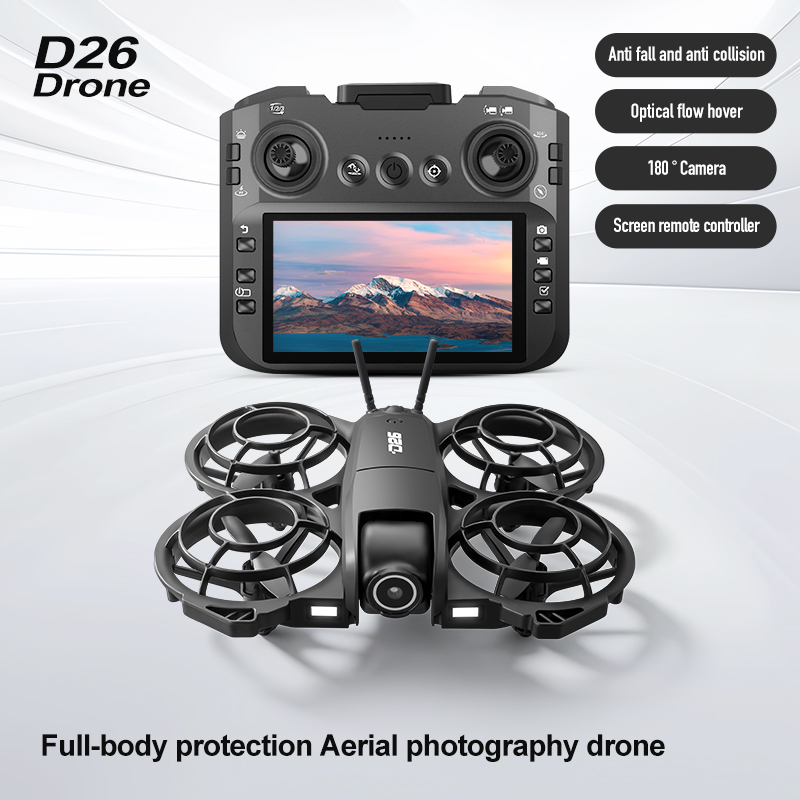 D26 드론 4K 항공 HD 180 °   카메라 드론 - Drone Battery Box 리뷰 및 가격